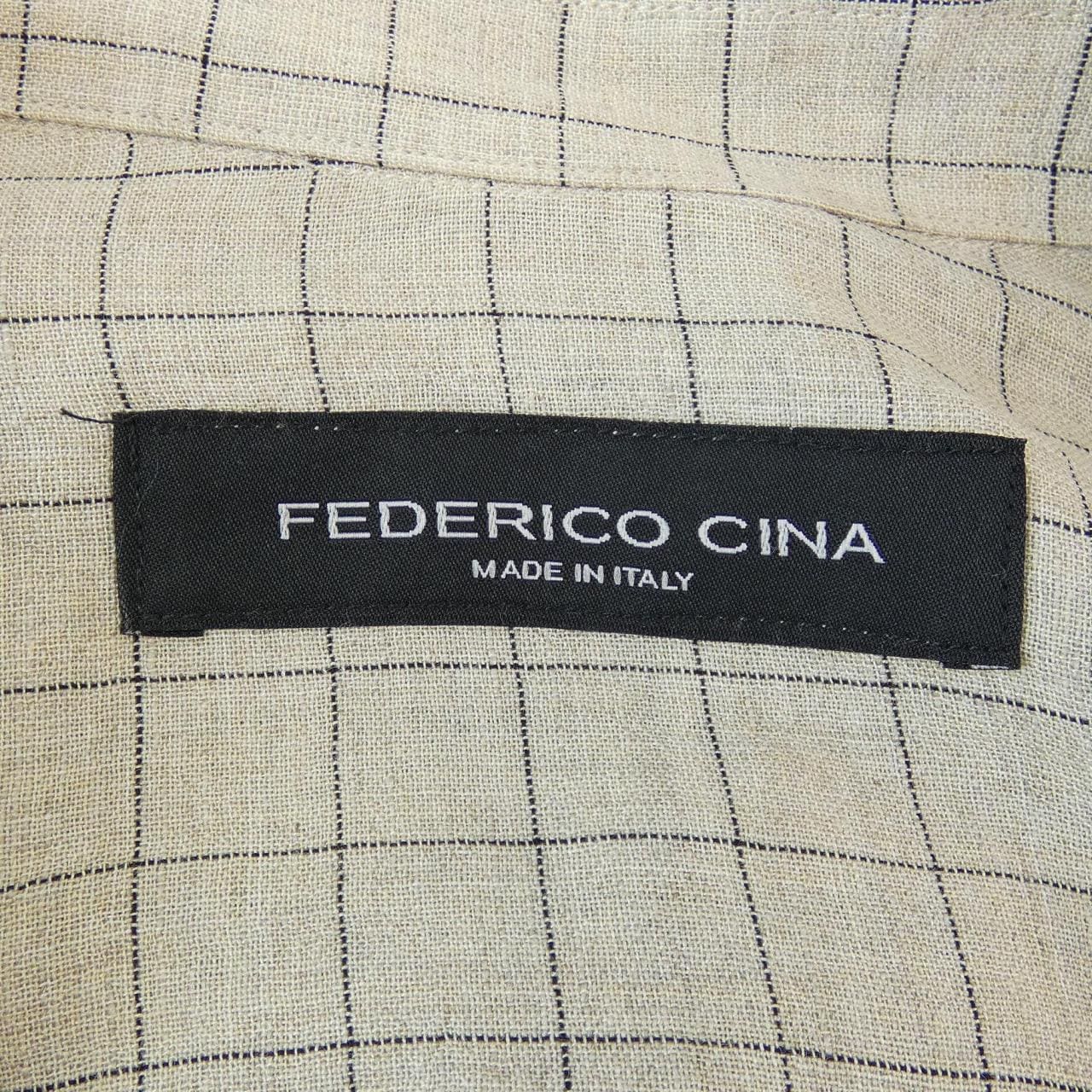 FEDERICO CINA S／Sシャツ