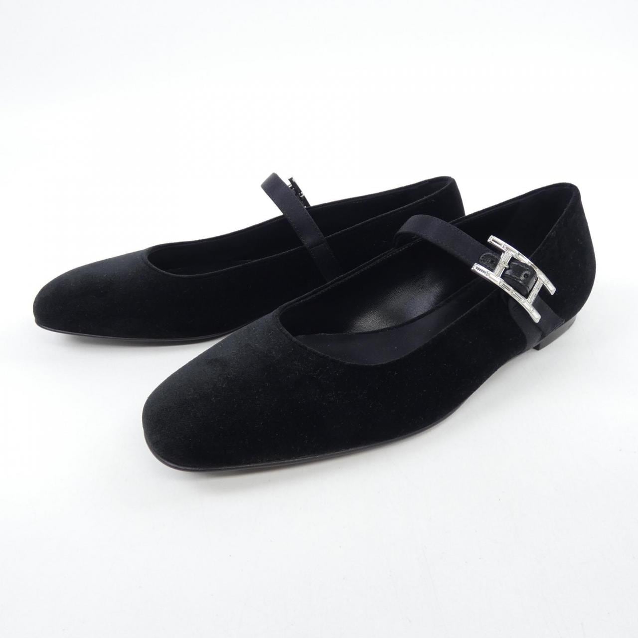 エルメス HERMES ジェーン　アピバックル 252113Z フラットシューズ