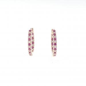 Ruby earrings/earrings