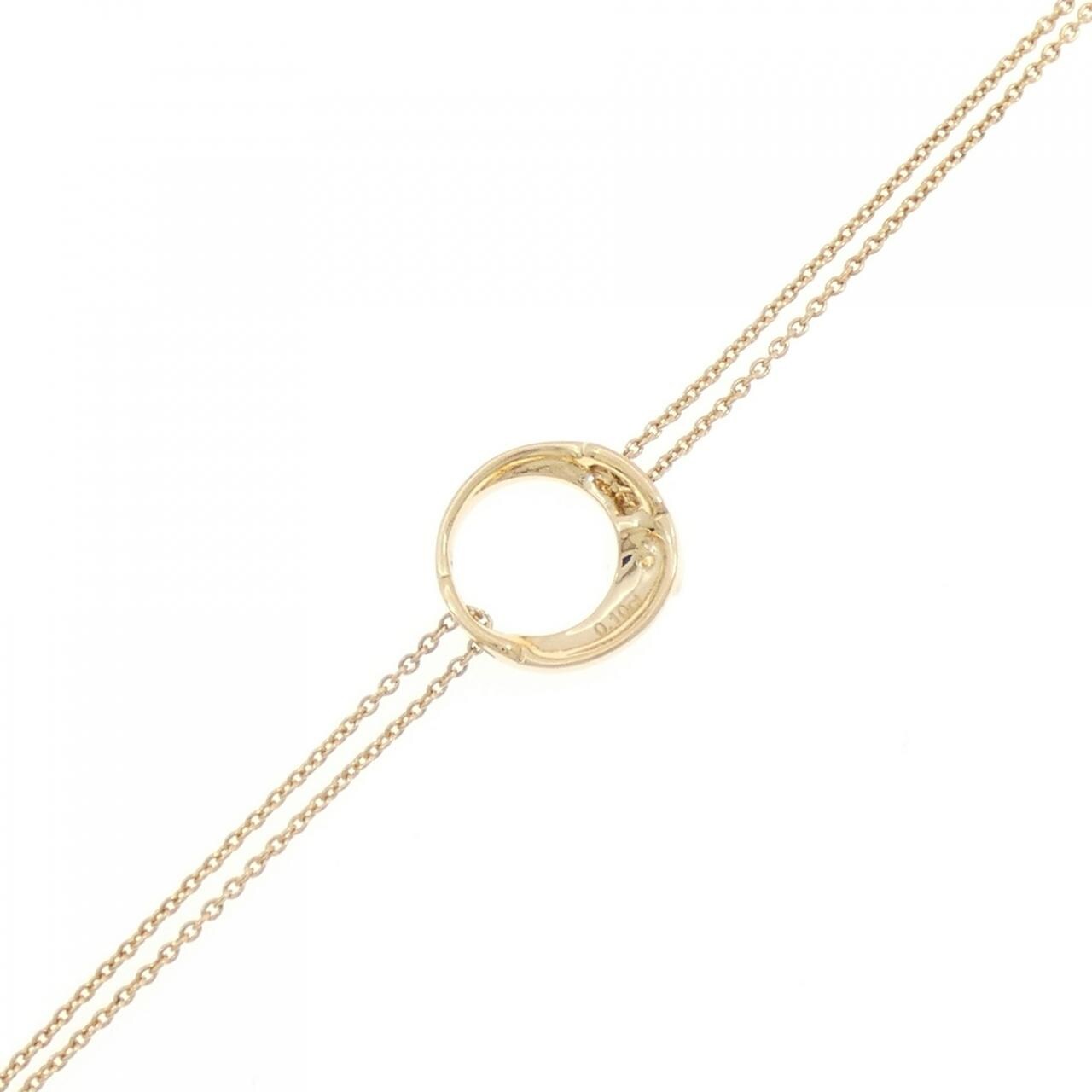 K18YG ダイヤモンド ブレスレット 0.10CT
