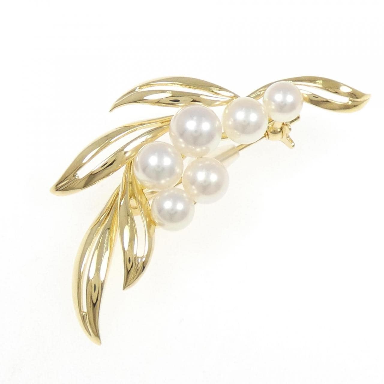 MIKIMOTO Akoya珍珠胸针