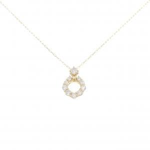 【新品】K18YG ダイヤモンド ネックレス 0.20CT
