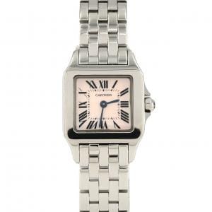 カルティエ サントスドゥモワゼルSM W25075Z5 SS クォーツ