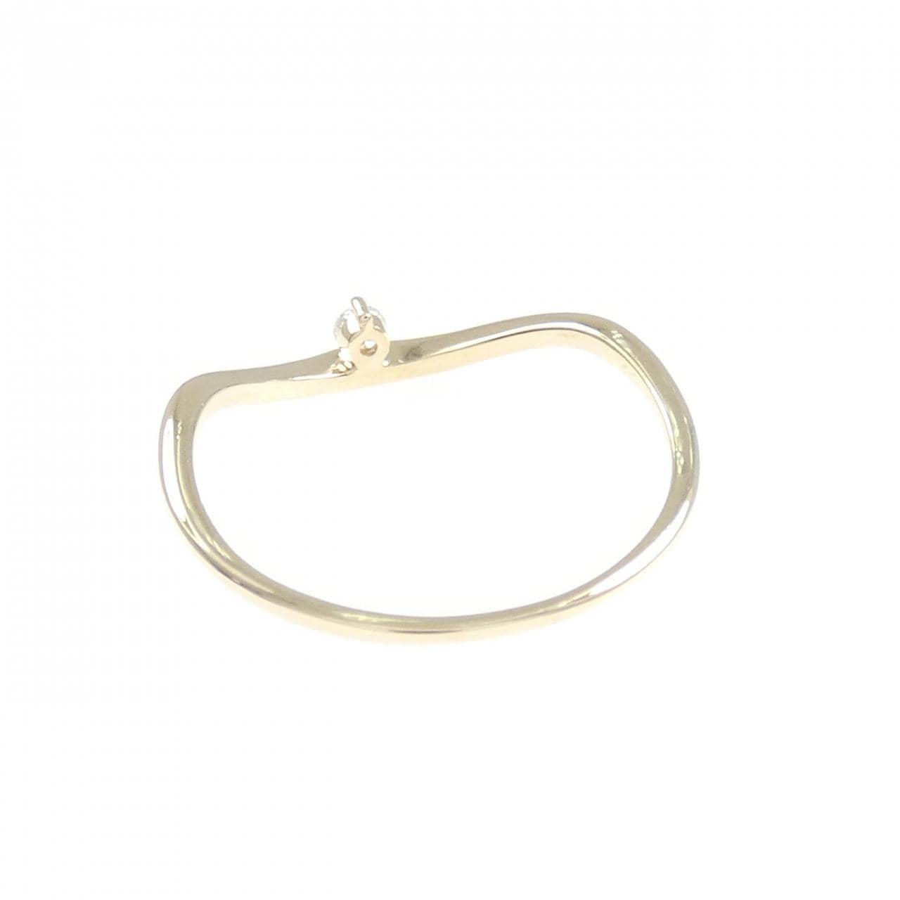 【リメイク】K10YG ダイヤモンド リング 0.03CT
