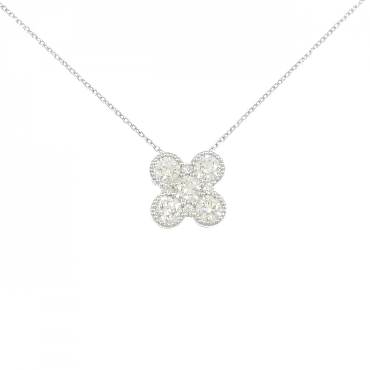 PT900/PT850  ダイヤモンド ネックレス 1.00CT