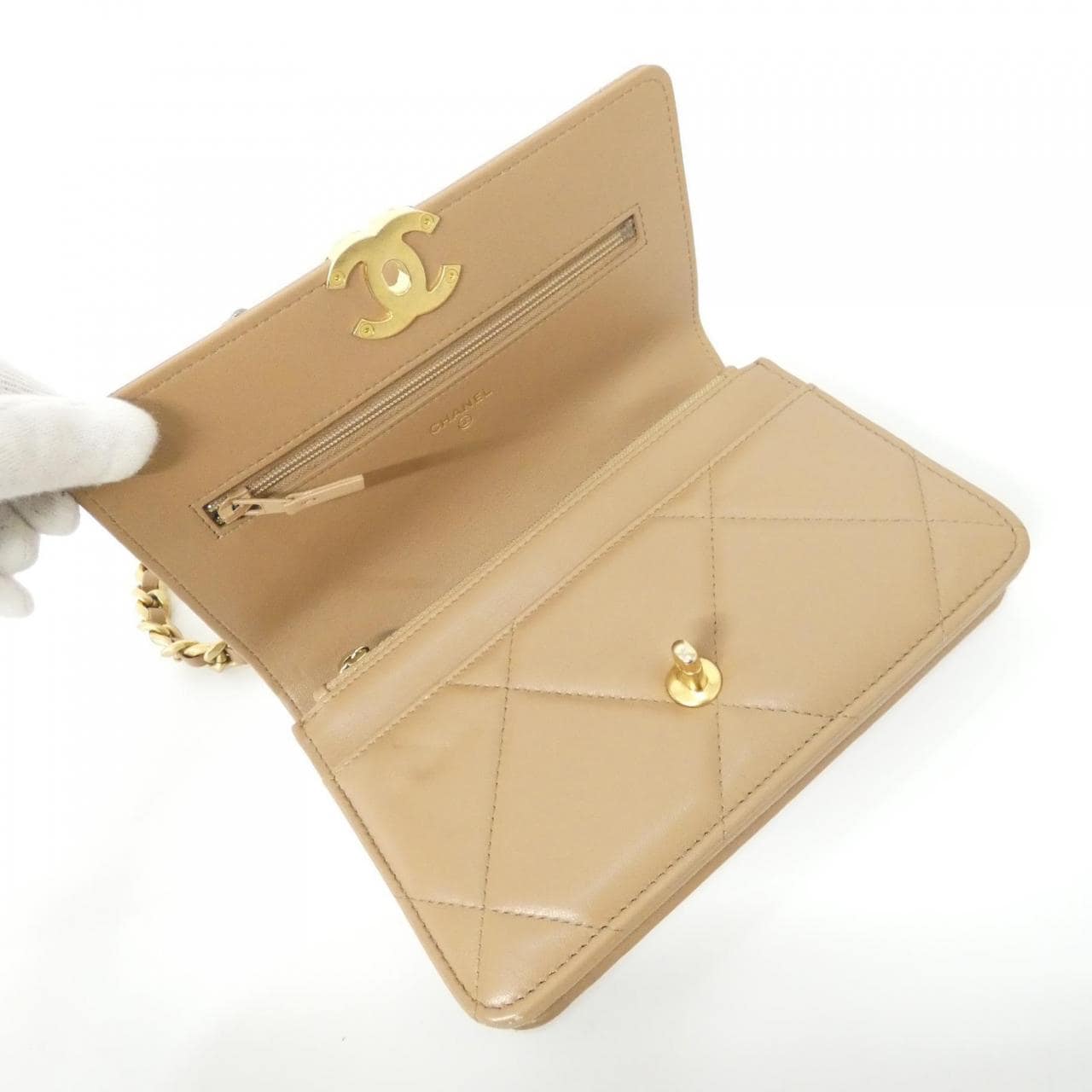 CHANEL CHANEL 19 Line AP3267 鏈條錢包