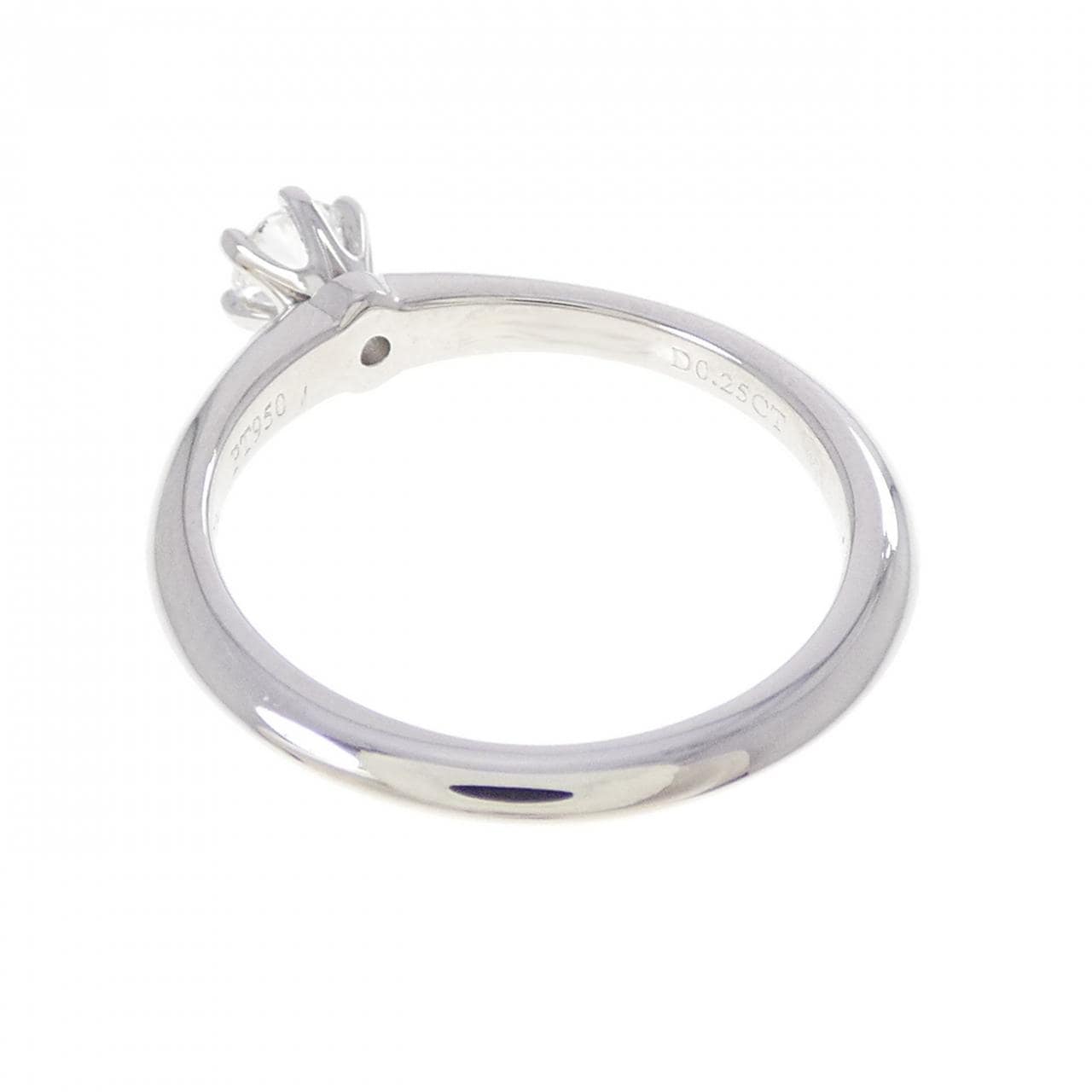 ティファニー クラシックソリティア リング 0.25CT