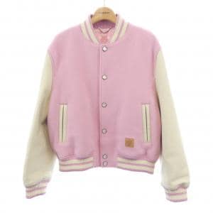 ルイヴィトン LOUIS VUITTON レザー シグネチャー バーシティジャケット HTL64EGIQ ブルゾン