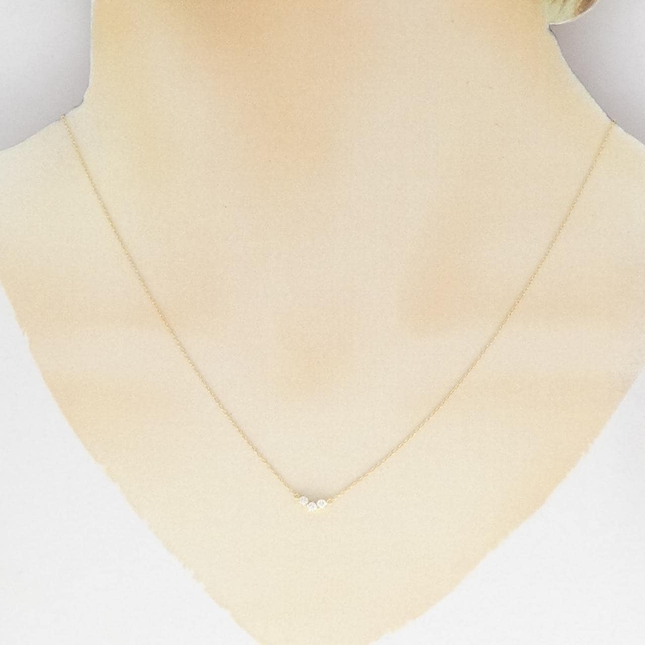 アーカー トレスダイヤ ネックレス 0.10CT