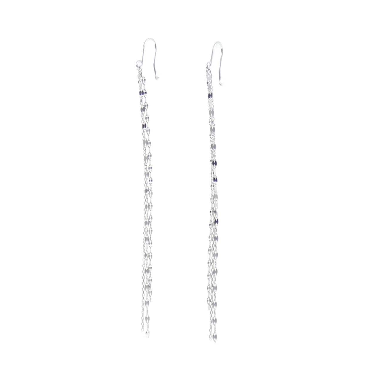 K18WG earrings