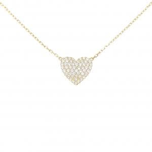 アーカー ハート パヴェ ミディ ネックレス 0.25CT
