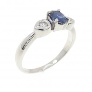 PT900 サファイヤ リング 0.46CT