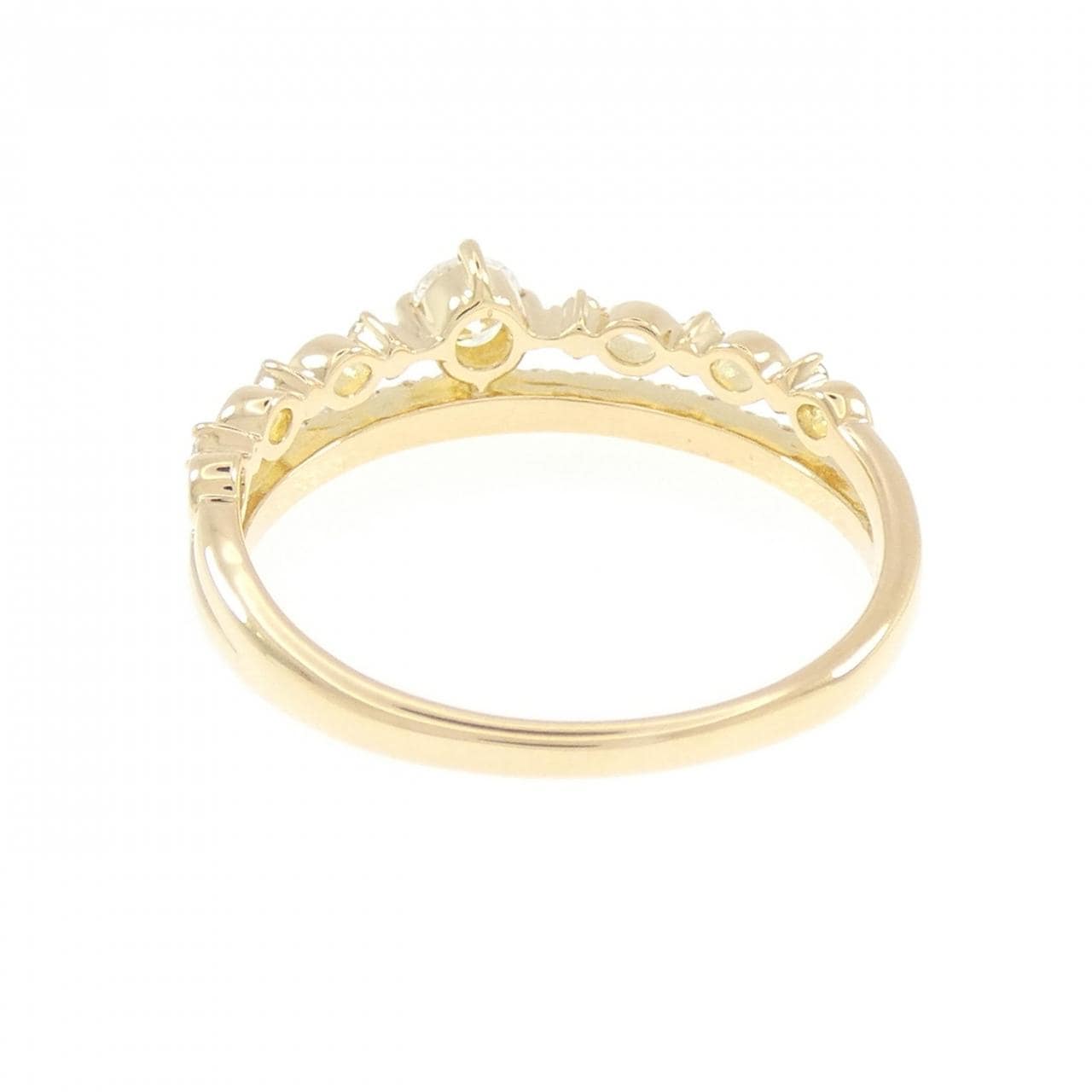 【リメイク】K18YG ダイヤモンド リング 0.40CT