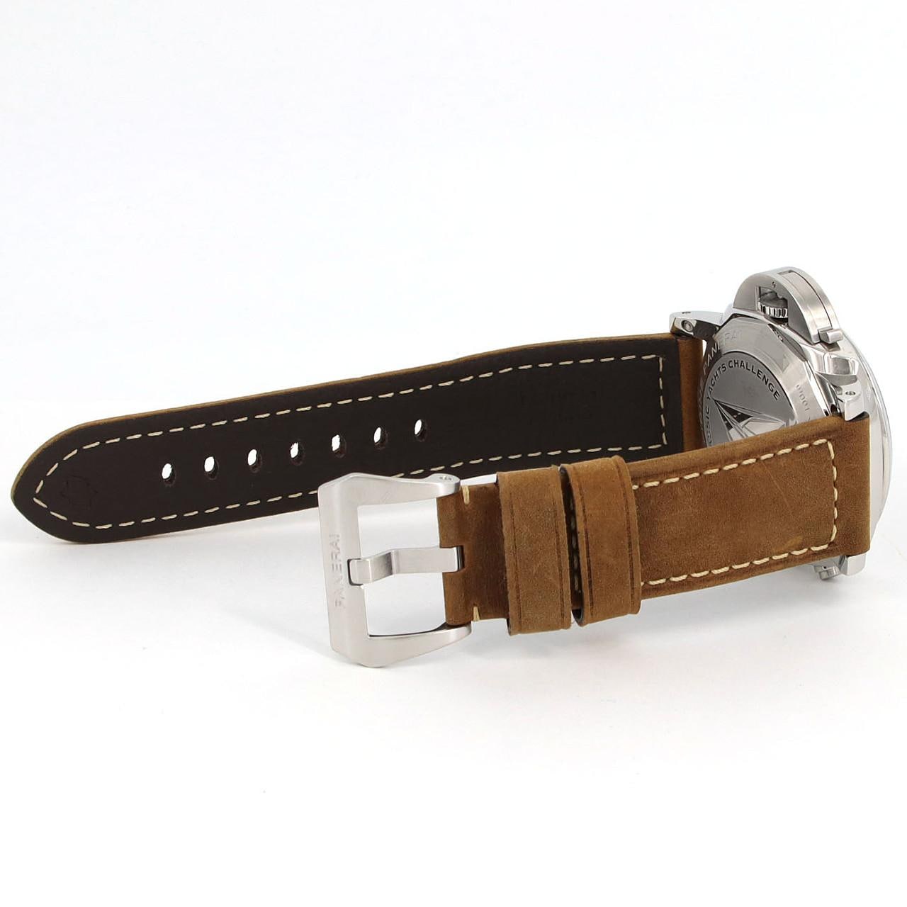 パネライ ルミノール1950PCYC3DAYSクロノフライバックアッチャイオ PAM00653 SS 自動巻