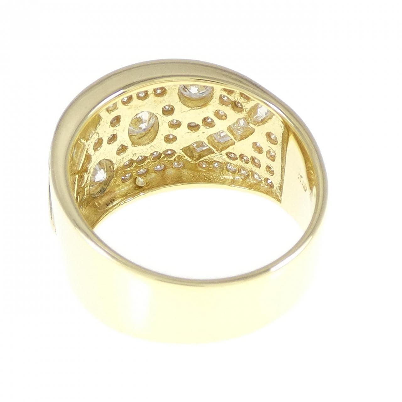 K18YG ダイヤモンド リング 1.48CT