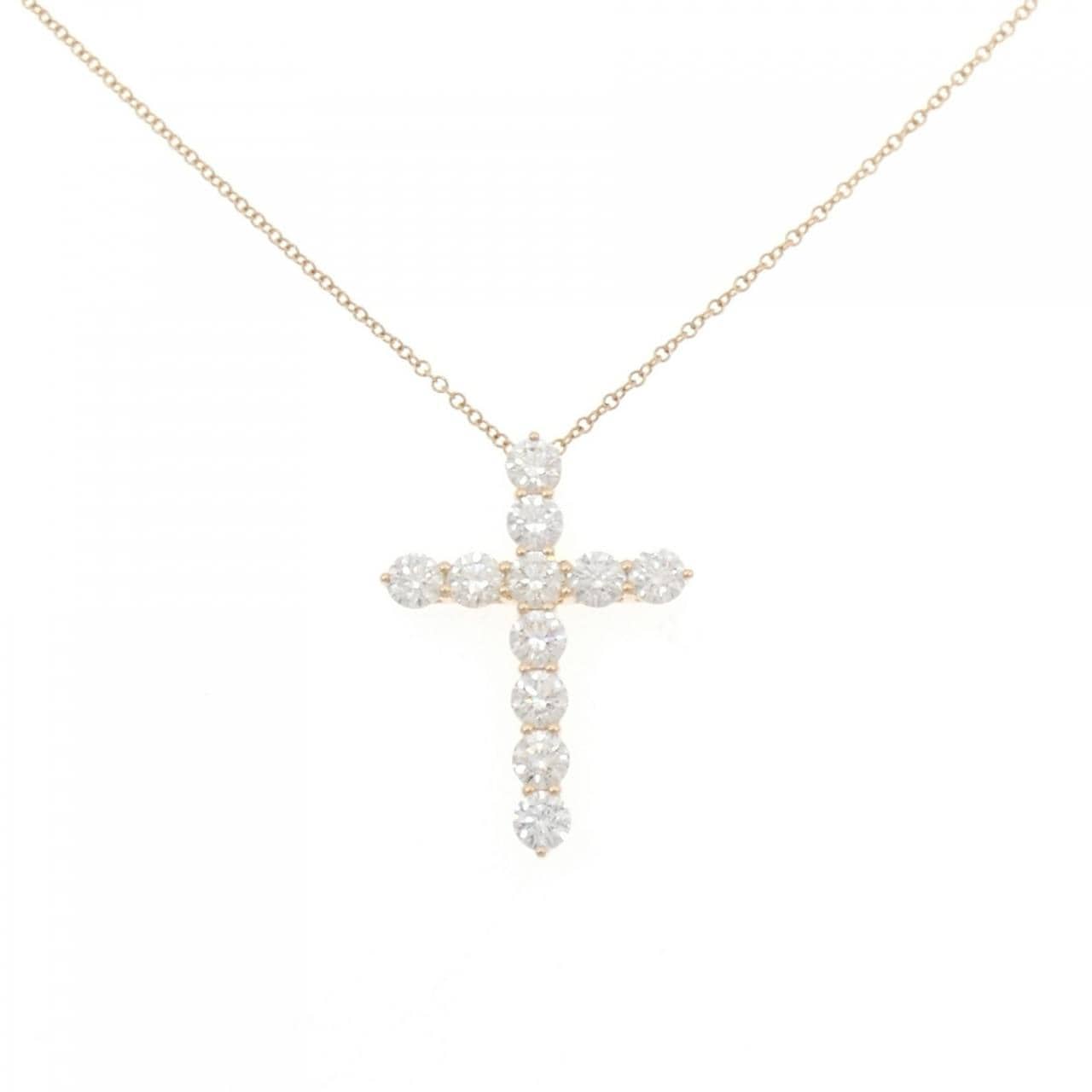 TIFFANY大号十字架项链