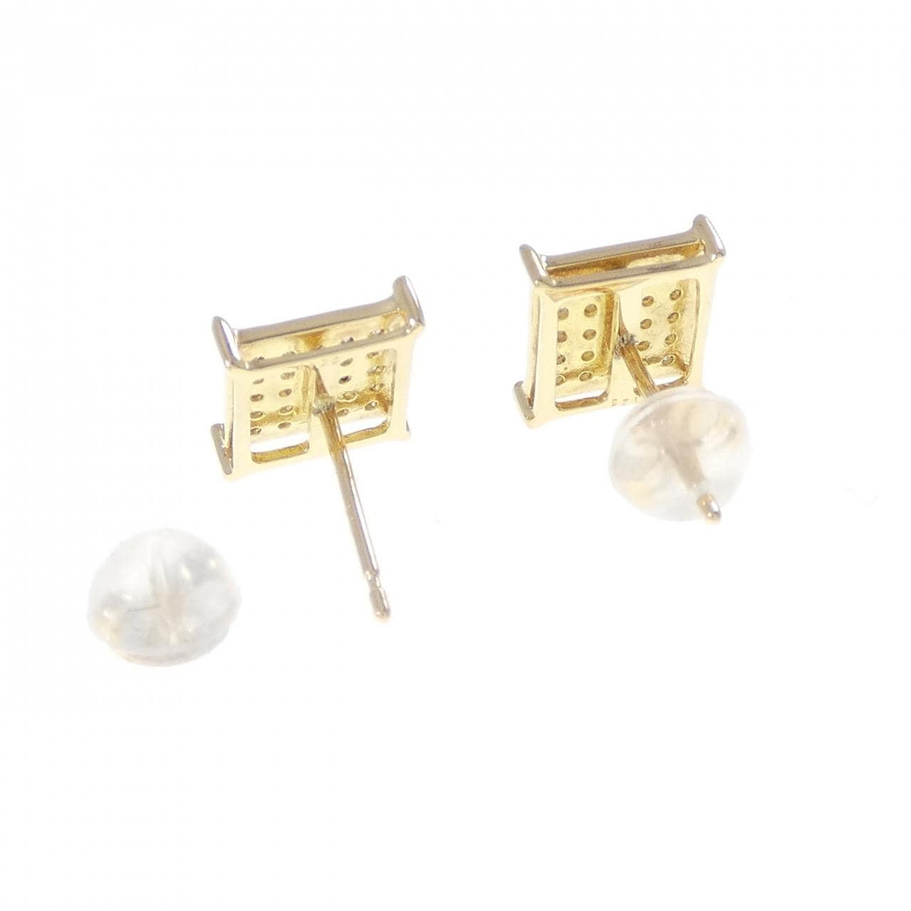 K18YG ダイヤモンド ピアス 0.250