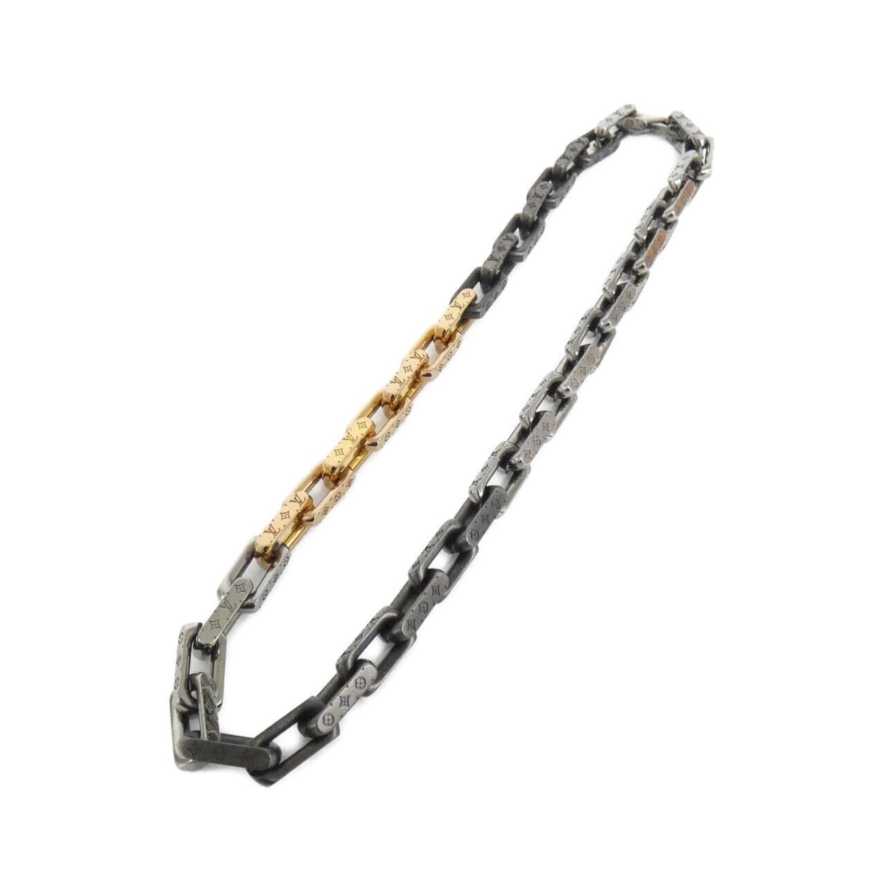 ルイヴィトン コリエ モノグラム チェーン L M01190 ネックレス