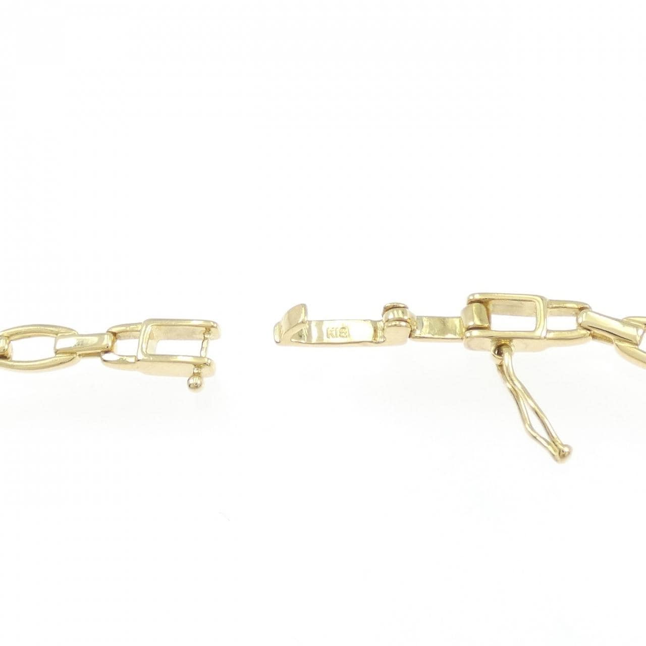 K18YG ダイヤモンド ブレスレット 0.20CT