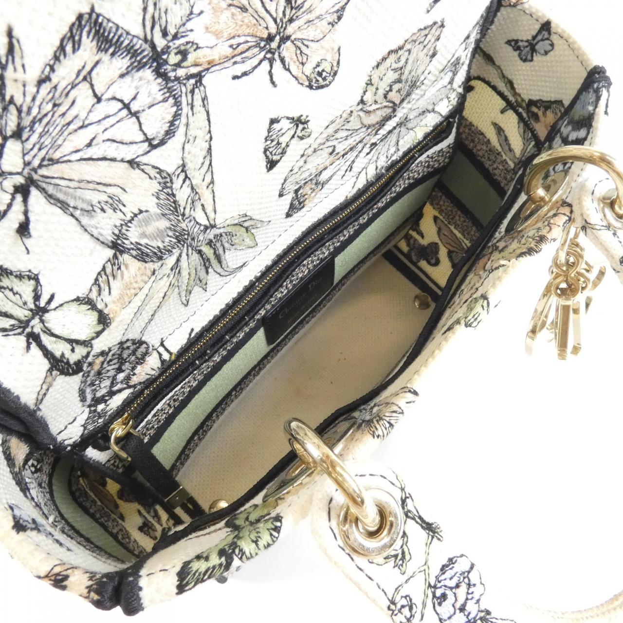 クリスチャンディオール TOILE DE JOUY MEXICO レディ ディーライト ミディアム M0565OESR バッグ