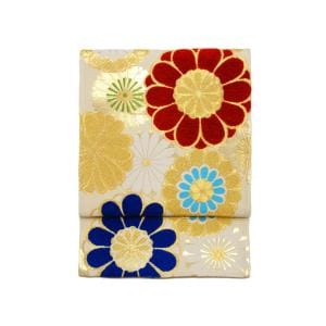 袋帯　モール入り　芯なし仕立