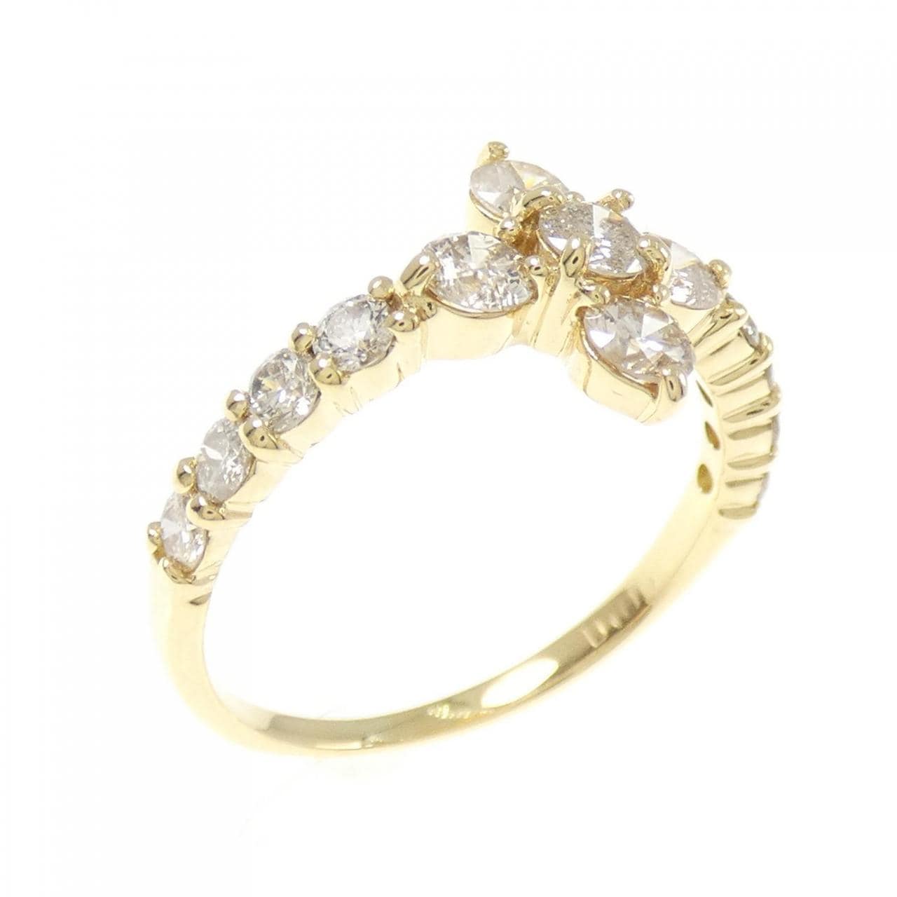 K18YG ダイヤモンド リング 1.00CT