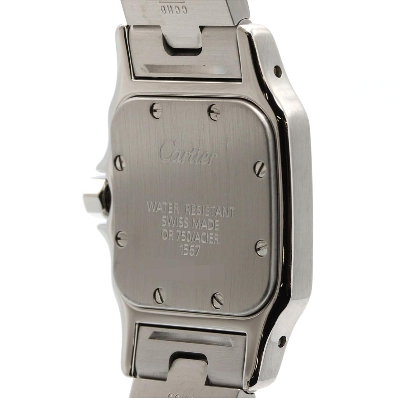 カルティエ サントスガルベSM コンビ W20012C4 SSxYG クォーツ