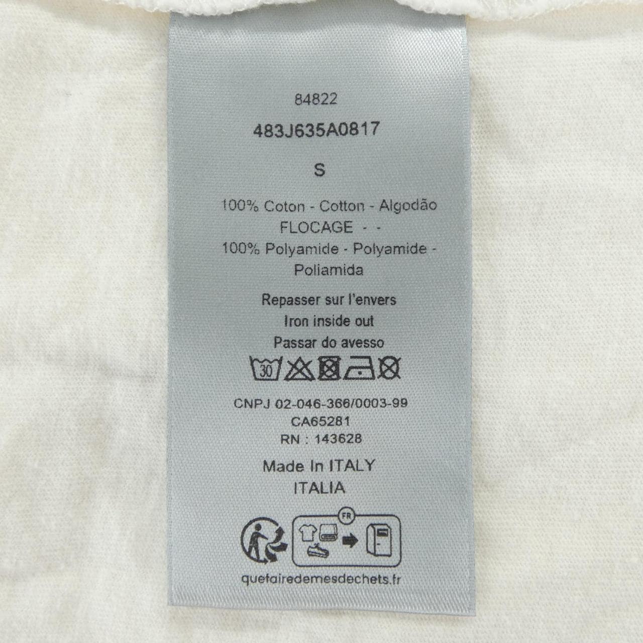 ディオール DIOR BOBBY 483J635A0817 Tシャツ