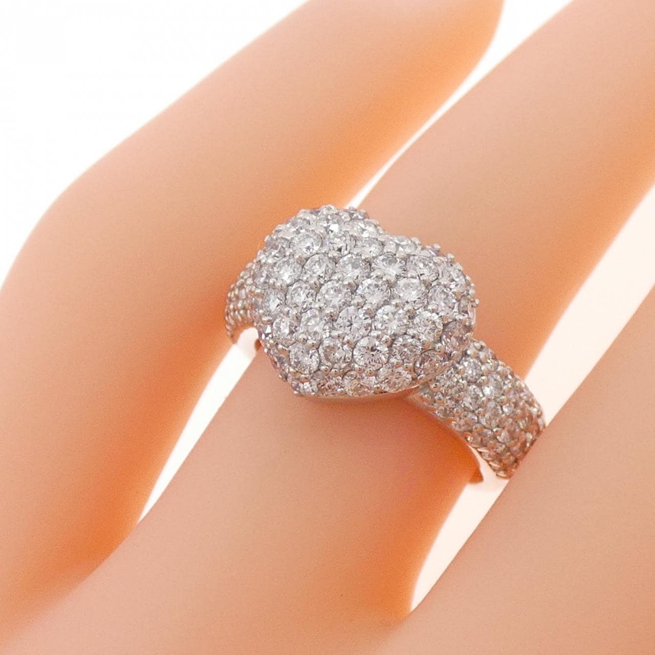 ポンテヴェキオ ハート リング 1.47CT