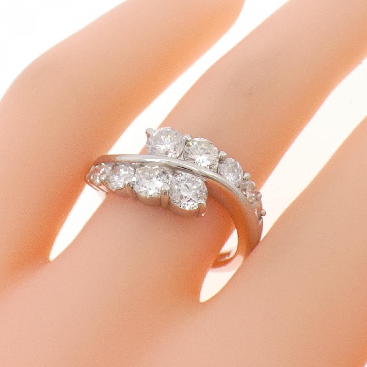 PT900 ダイヤモンド リング 1.51CT