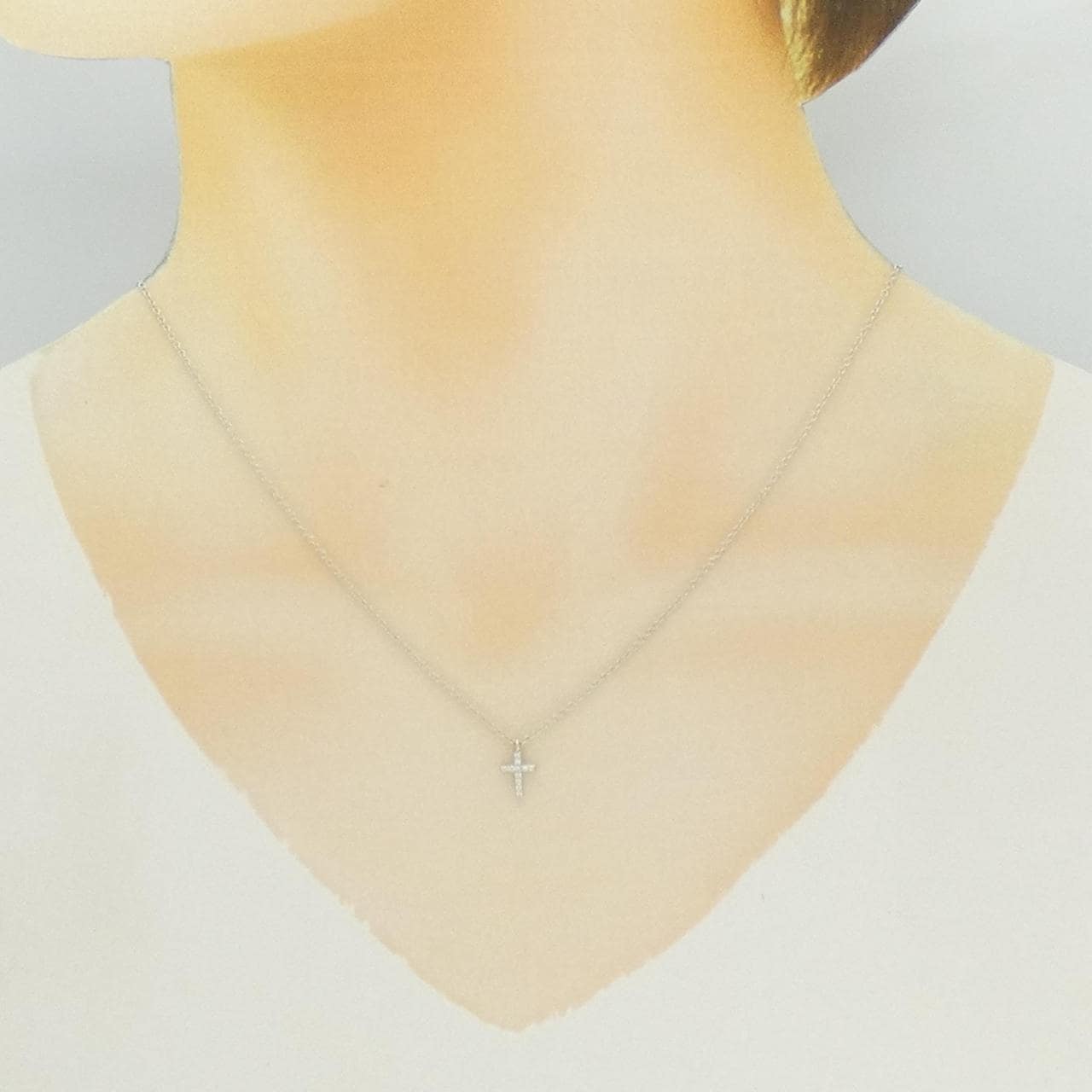 ティファニー メトロ クロス ミニ ネックレス