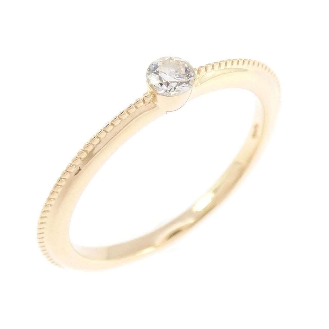 アガット ダイヤモンド リング 0.07CT