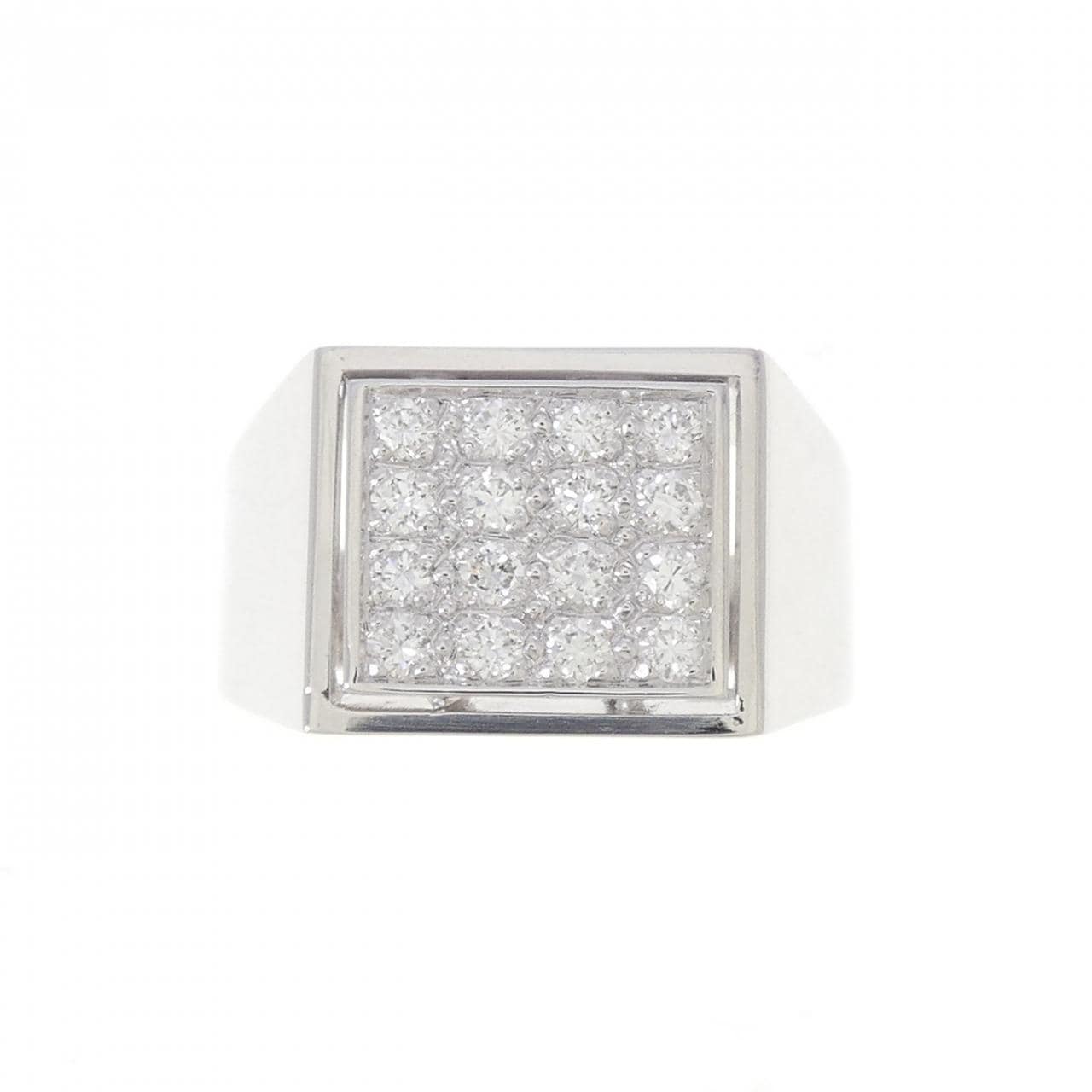 750WG ダイヤモンド リング