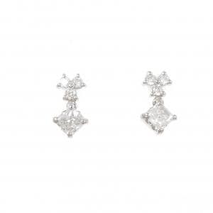 PT900 ダイヤモンド ピアス 0.60CT