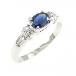 PT900 サファイヤ リング 0.41CT