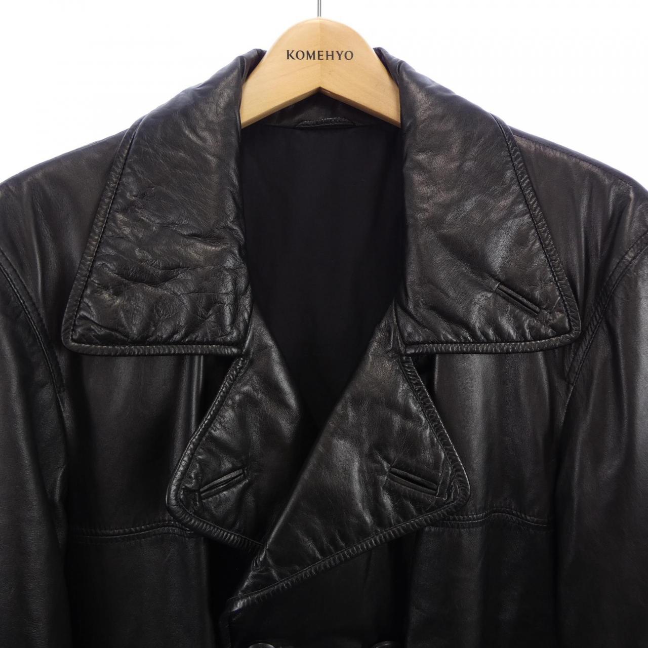 ボッテガヴェネタ BOTTEGA VENETA レザージャケット