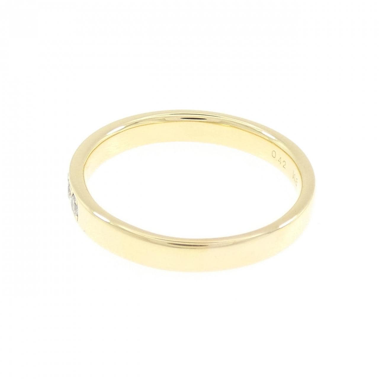 K18YG ダイヤモンド リング 0.42CT