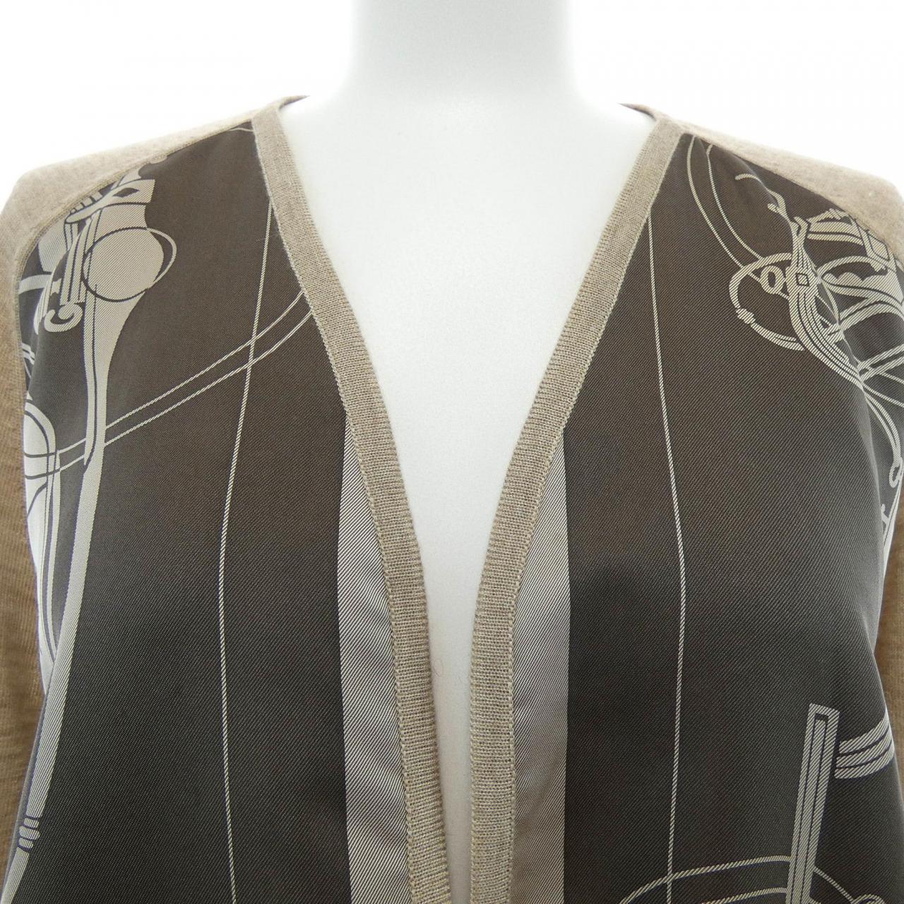 【ヴィンテージ】エルメス HERMES カーディガン