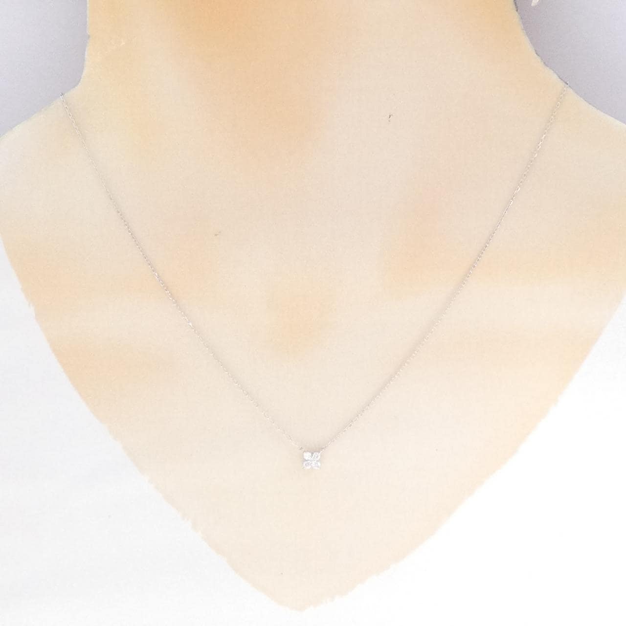 ヴァンドーム ダイヤモンド ネックレス 0.10CT