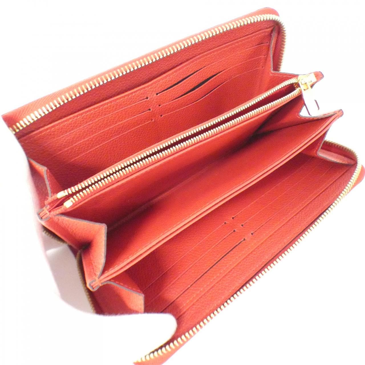 LOUIS VUITTON Monogram Empreinte拉链錢包 M61865 錢包