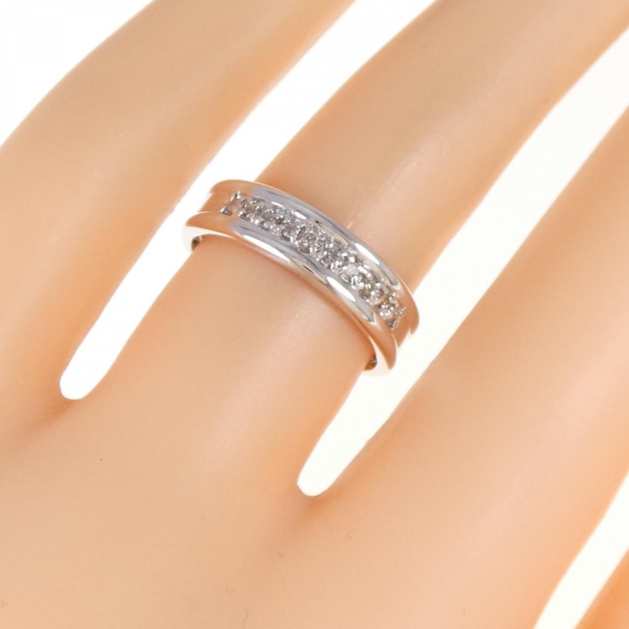 K18WG ダイヤモンド リング 0.10CT