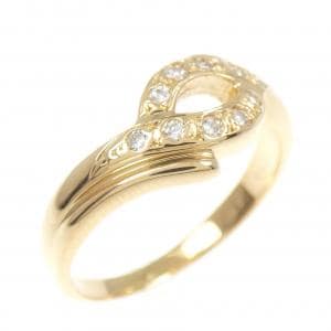 K18YG ダイヤモンド リング 0.10CT