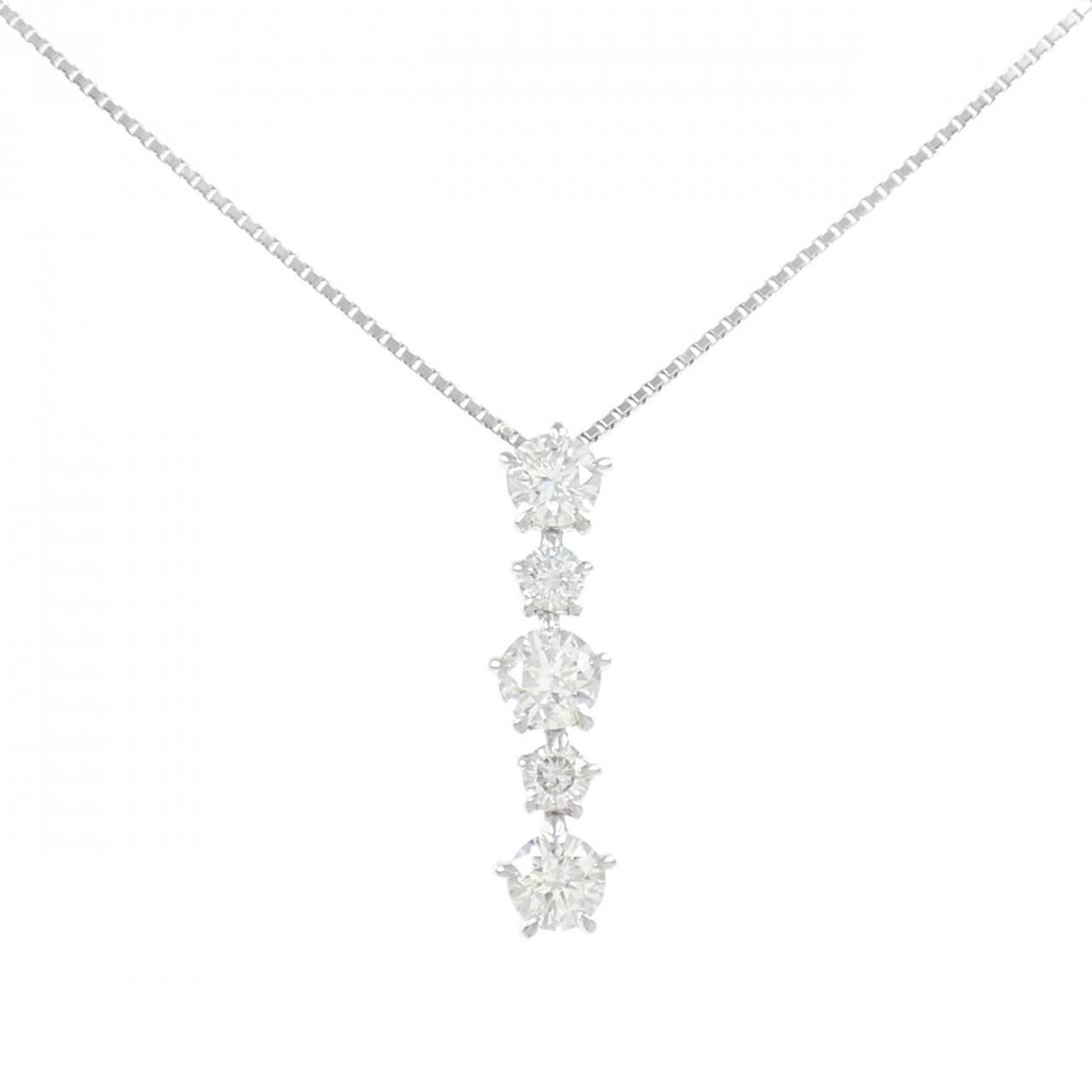 コメ兵｜PT ダイヤモンド ネックレス 1.00CT｜ジュエリー｜ネックレス