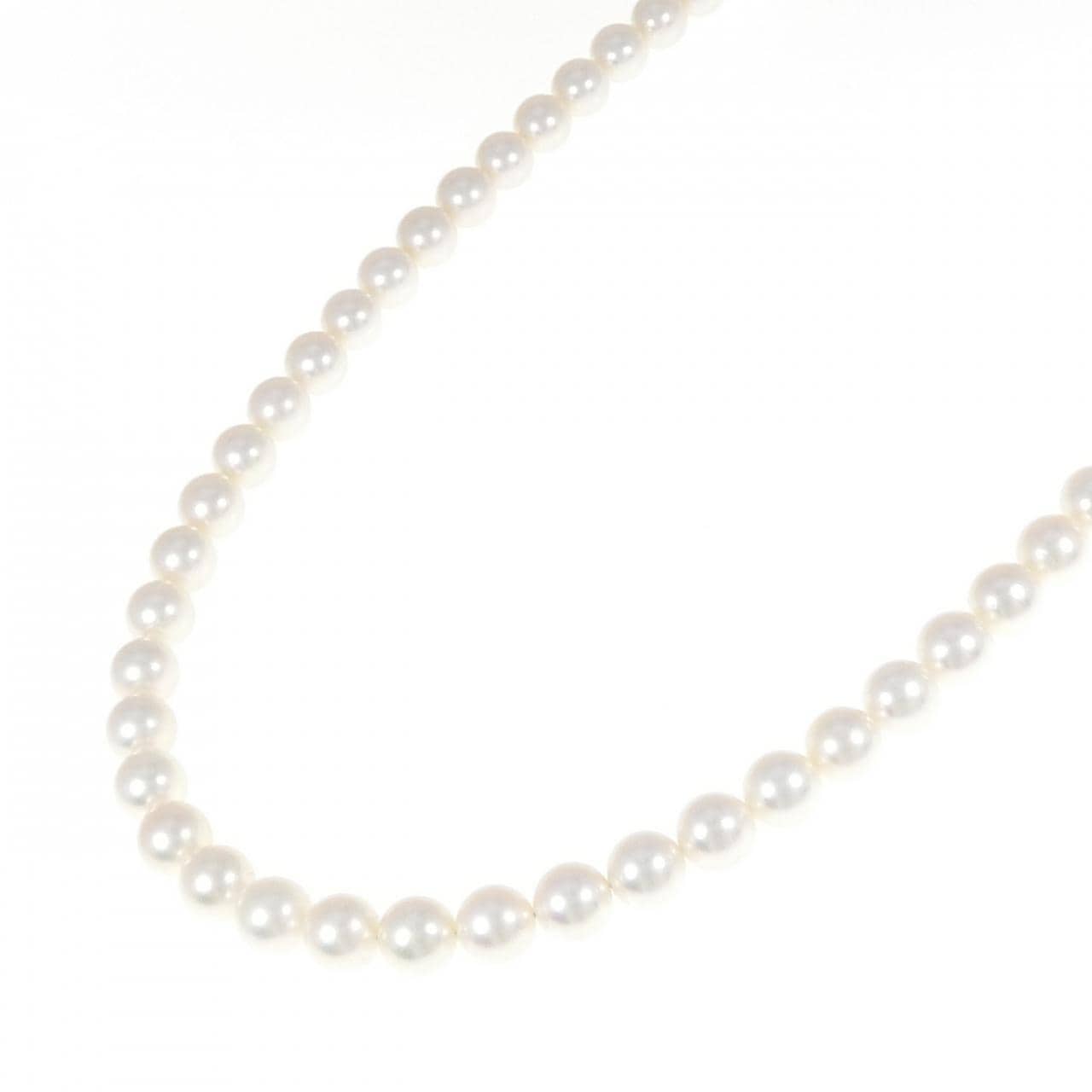 シルバークラスプ アコヤパール ネックレス 7-7.5mm