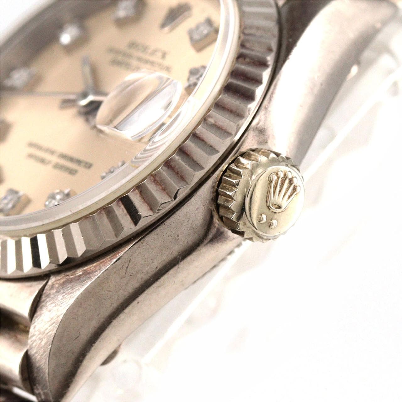 【ノーメンテナンス還元価格】ロレックス デイトジャスト 69179G. WG 自動巻 L番
