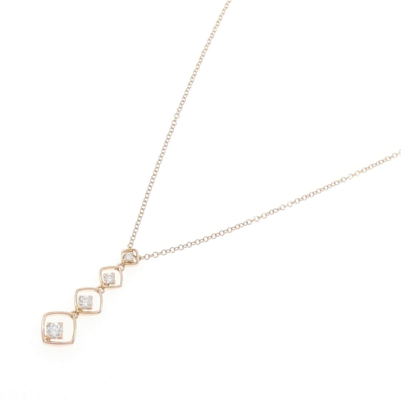 ギンザ タナカ ダイヤモンド ネックレス 0.33CT