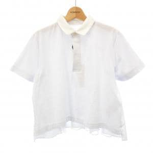 サカイ SACAI POPLIN POLO SHIRT 26-08700 ポロシャツ