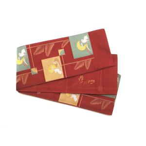 【未使用品】半幅帯【博多織】