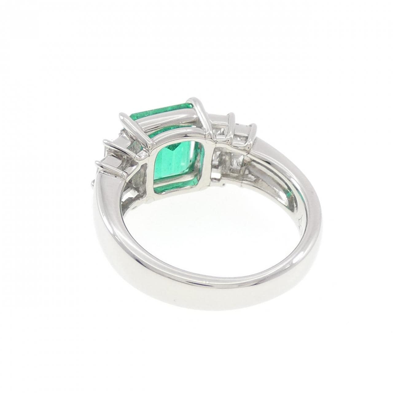 PT900翡翠戒指1.553CT哥倫比亞產