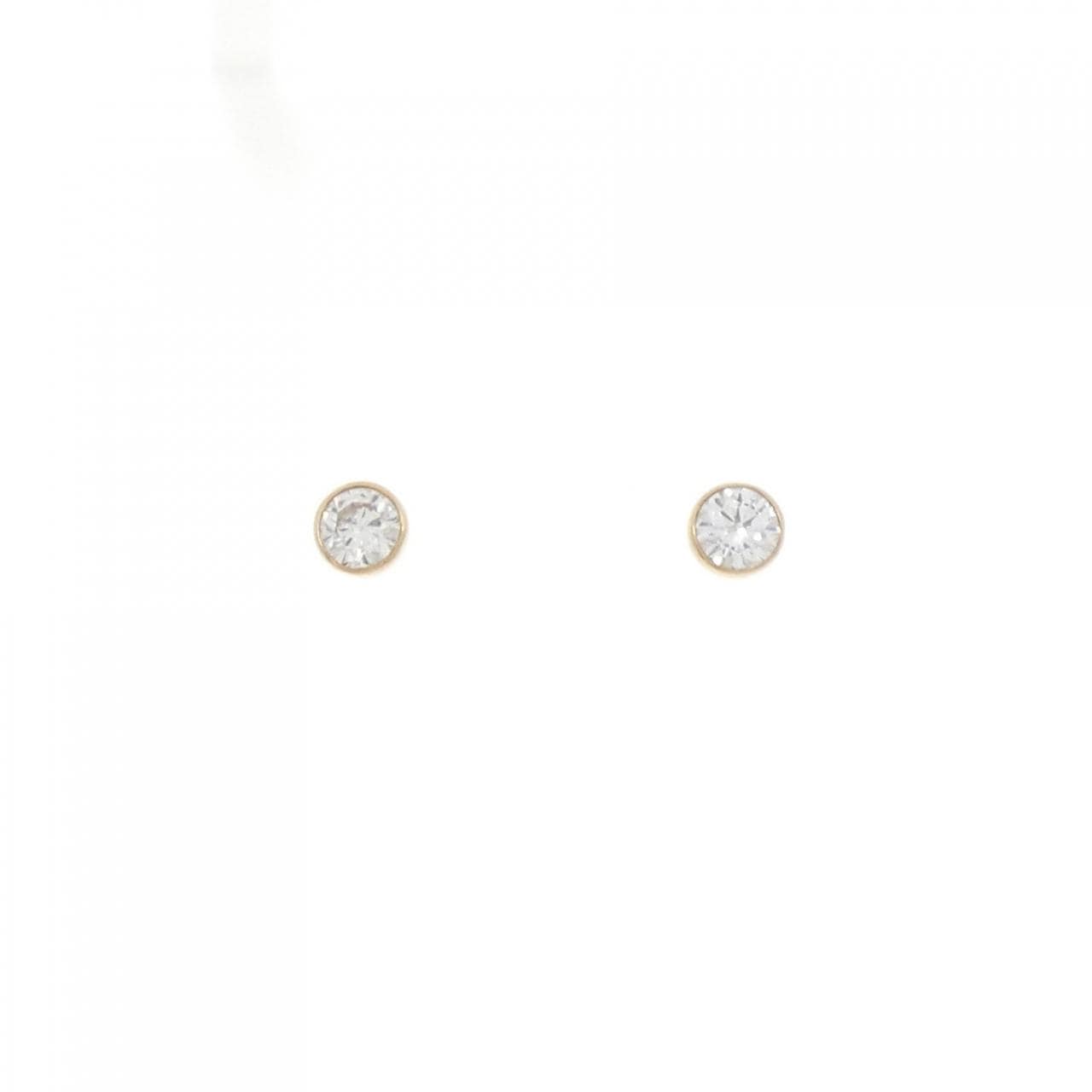 K18YG鑽石耳環0.20CT